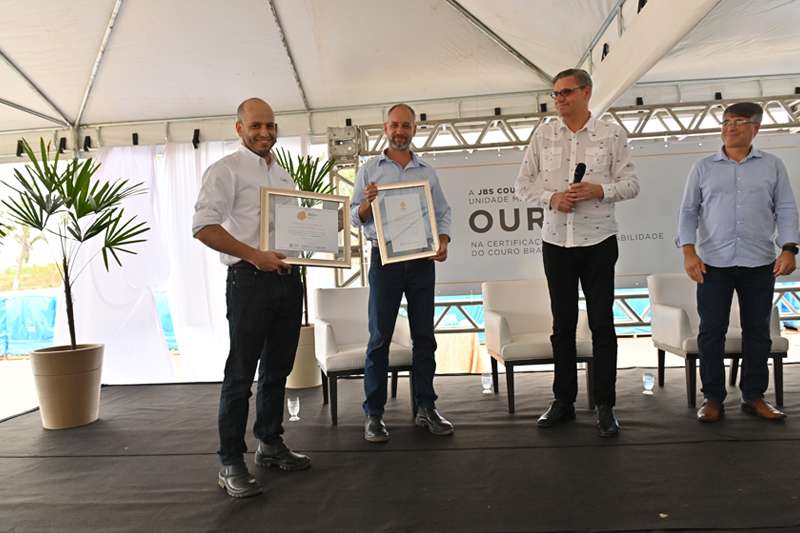 JBS Couros unidade Marabá recebe selo Ouro na Certificação de Sustentabilidade do Couro Brasileiro