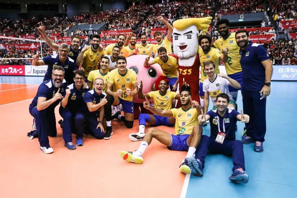 Invicto, Brasil chega ao tri na Copa do Mundo de Vôlei Masculino