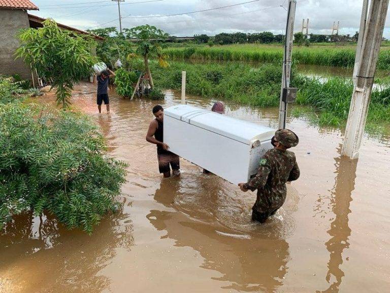 N Mero De Fam Lias Atingidas Pela Enchente Em Marab Chega A