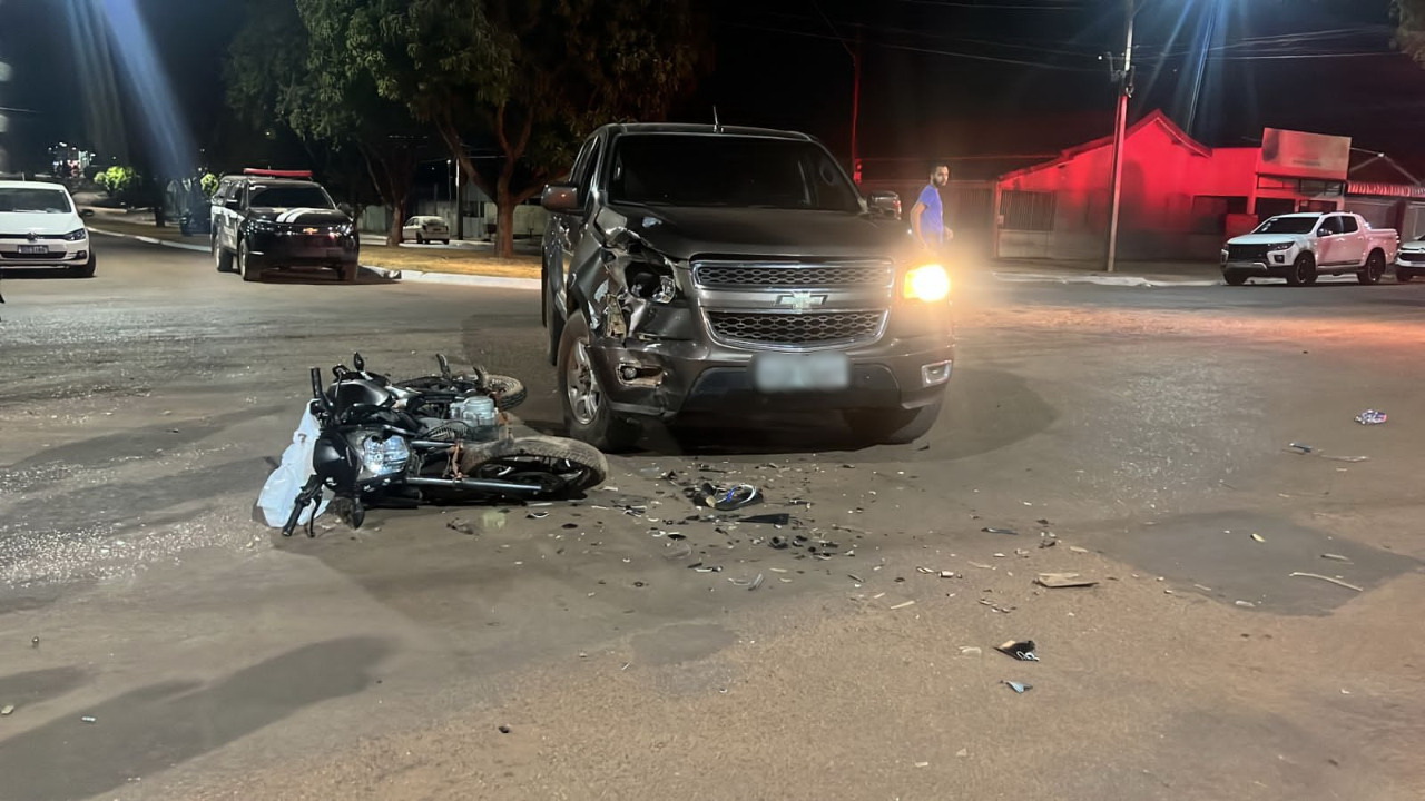 Caminhonete atropela e mata motociclista na Robson Gurjão Correio de