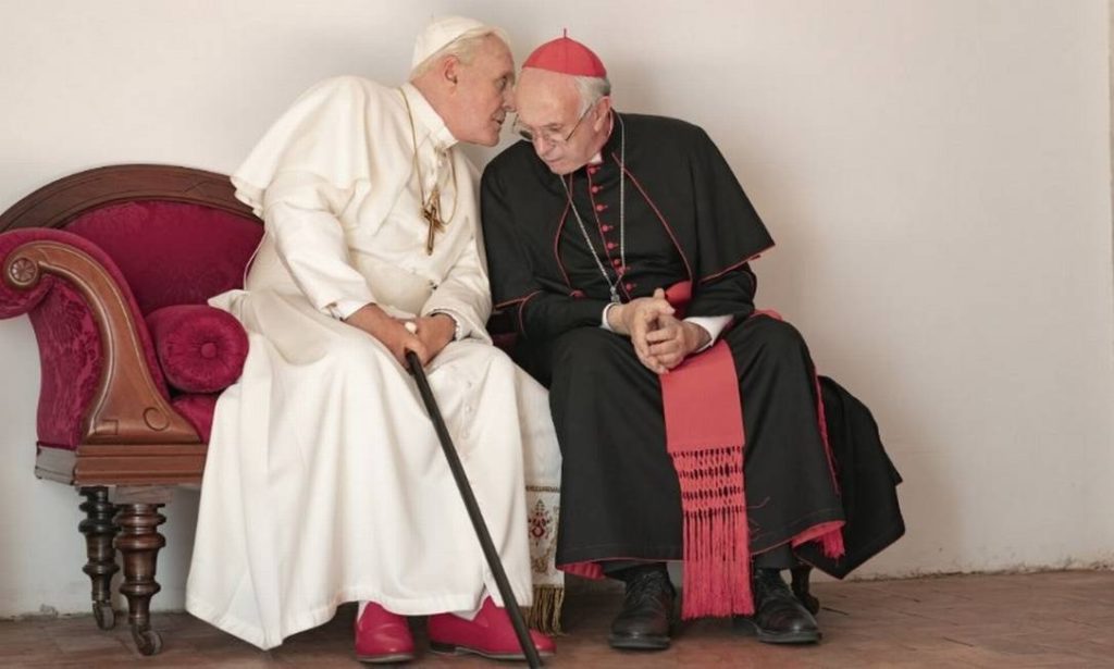 'Dois Papas' ganha primeiro teaser com Anthony Hopkins como Bento XVI