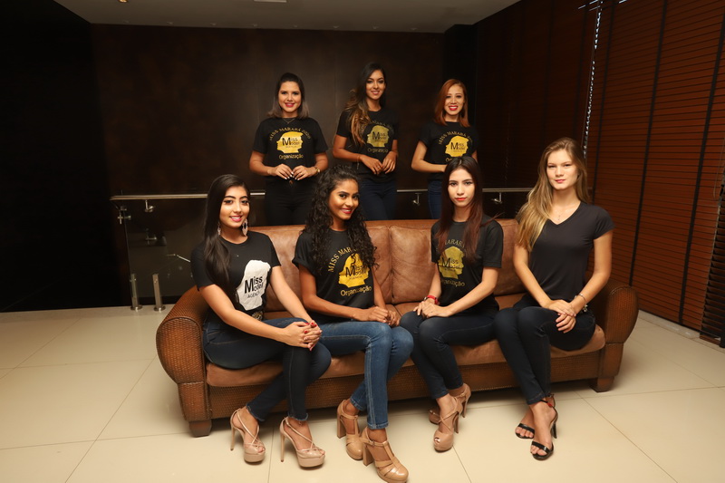 Sete das onze candidatas que vão disputar o concurso Miss Marabá na noite do próximo sábado/ Fotos: Ulisses Pompeu