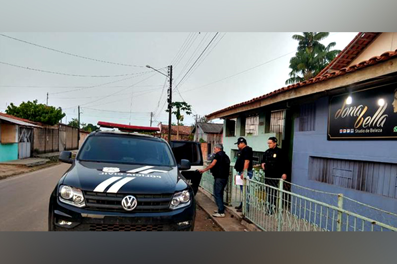 Nove suspeitos de envolvimento com tráfico de drogas são presos em Breu Branco