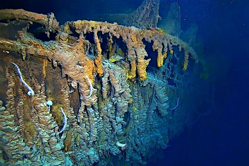 Exploradores descobriram que algumas partes do Titanic estão desaparecendo/ ATLANTIC PRODUCTIONS