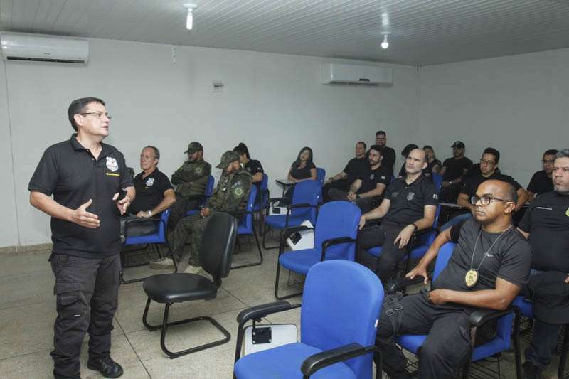 Policiais passam por cursos teóricos e práticos em Marabá. (Foto: Evangelista Rocha)