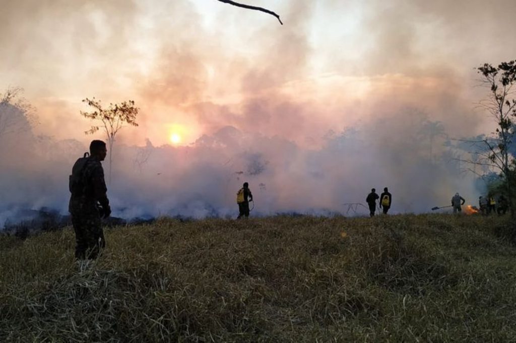 Focos de incêndio atingem região sudeste do Pará