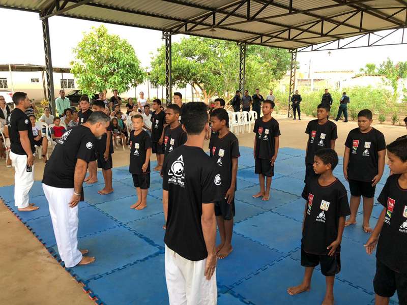 Projeto do MP usa o jiu-jitsu para combater a evasão escolar