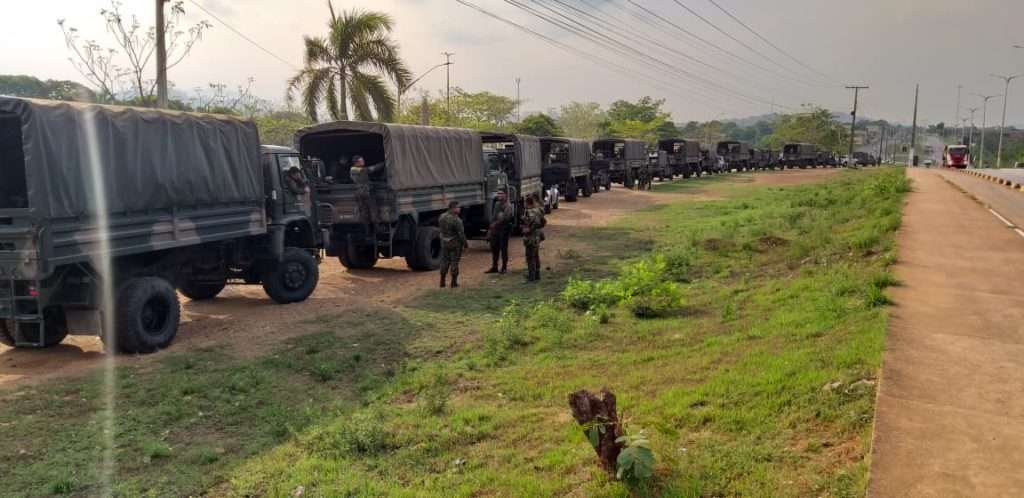 Exército, Polícia Federal e Ibama fazem operação na região de Parauapebas