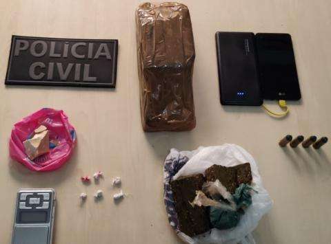 Polícia Civil desarticula ponto de comércio de drogas ilegais em Paragominas