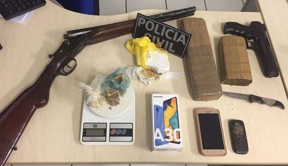 Polícia apreende 2,4 quilos de drogas em Tucuruí