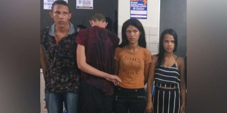 Quarteto ‘cai’ em Parauapebas acusado de roubo em Marabá