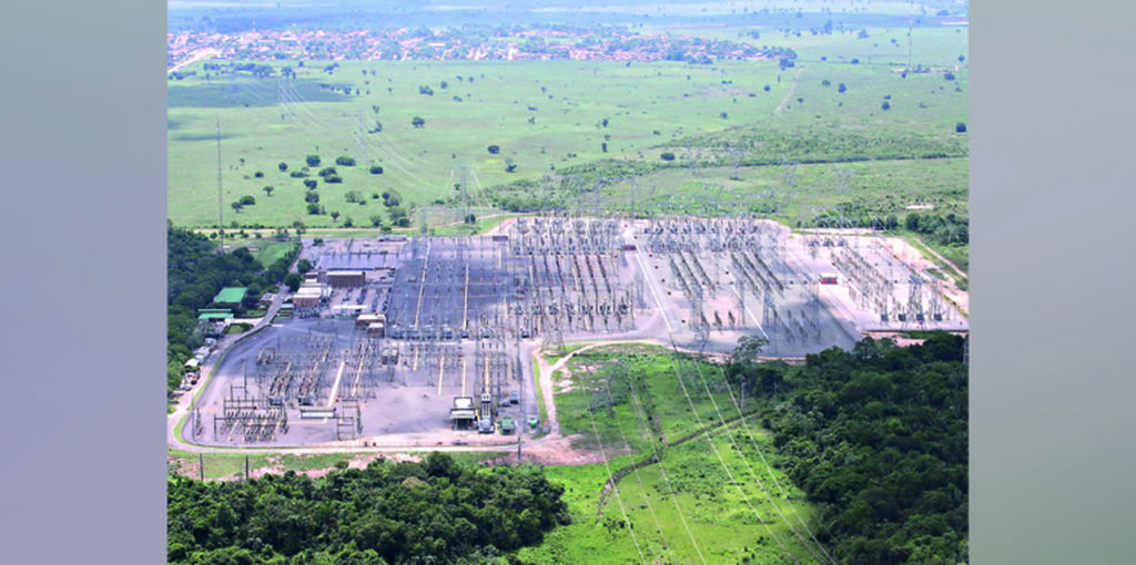 Subestação da Eletronorte em Marabá, uma das maiores da companhia