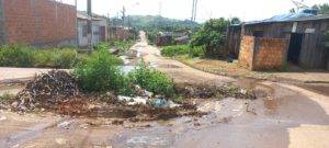 Bairro Sonrisal/Tropical se encontra em situação de lama após período chuvoso / Foto: Ronaldo Modesto