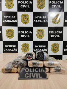 A polícia encontrou nove quilos de cocaína, com valor estimado de R$ 400 mil / Foto: Divulgação