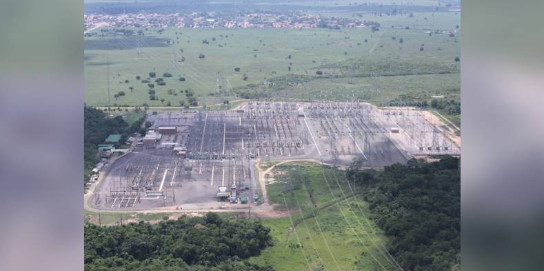 A Subestação da Eletronorte em Marabá, uma das maiores da estatal no Pará / Foto: Arquivo Correio