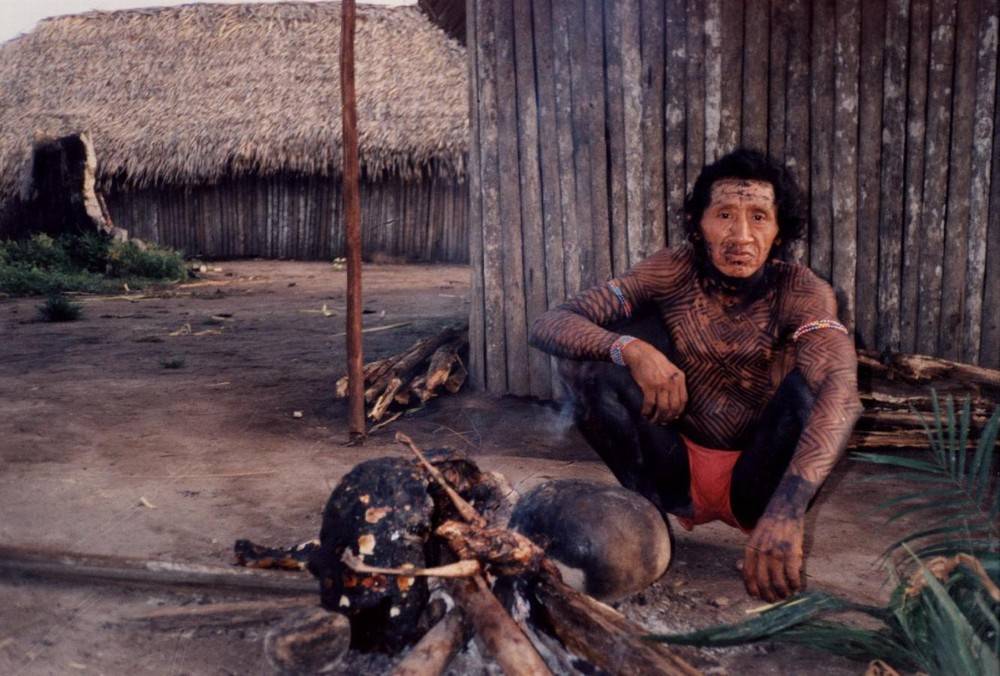 Indígena na TI Parakanã, na região de Tucuruí, no Pará / Foto: Sergio Vieira