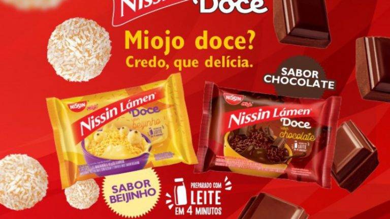 Marca lança miojo doce com sabor de beijinho e chocolate - Correio de ...