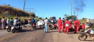 Fetraf bloqueia rodovia entre Parauapebas e Canaã dos Carajás