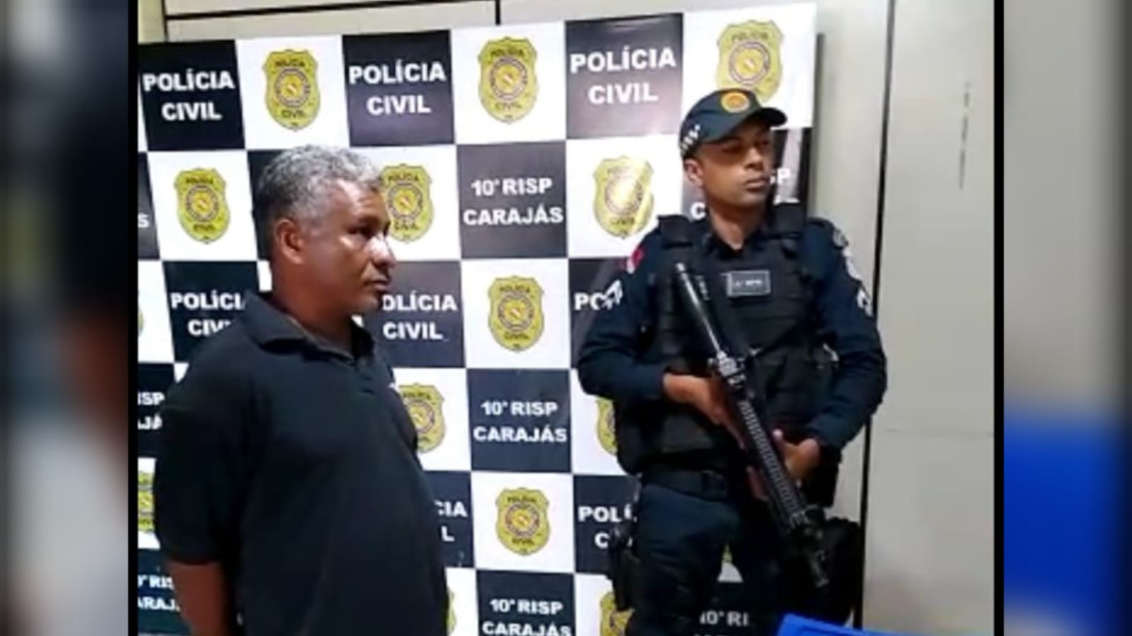 Companheiro de lacraia encontrado e conduzido delegacia correio