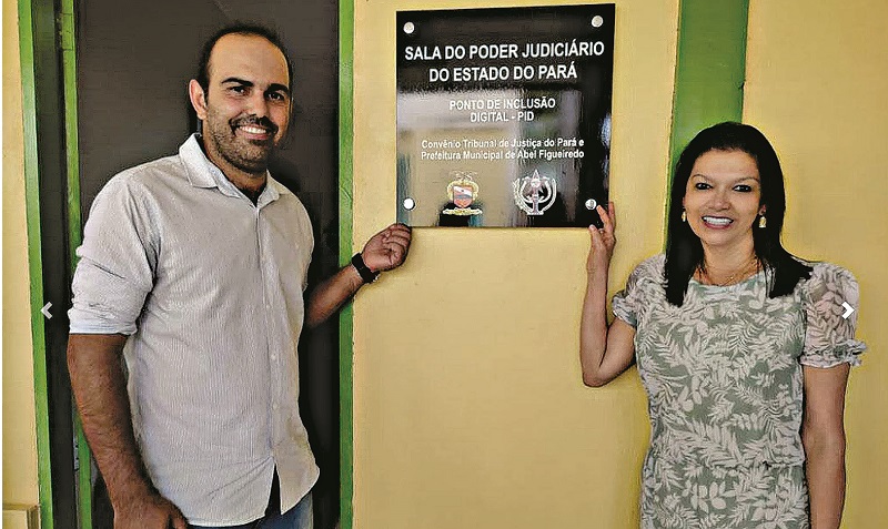 INCLUSÃO DIGITAL - Presidente do TJRR se reúne com prefeito de Boa