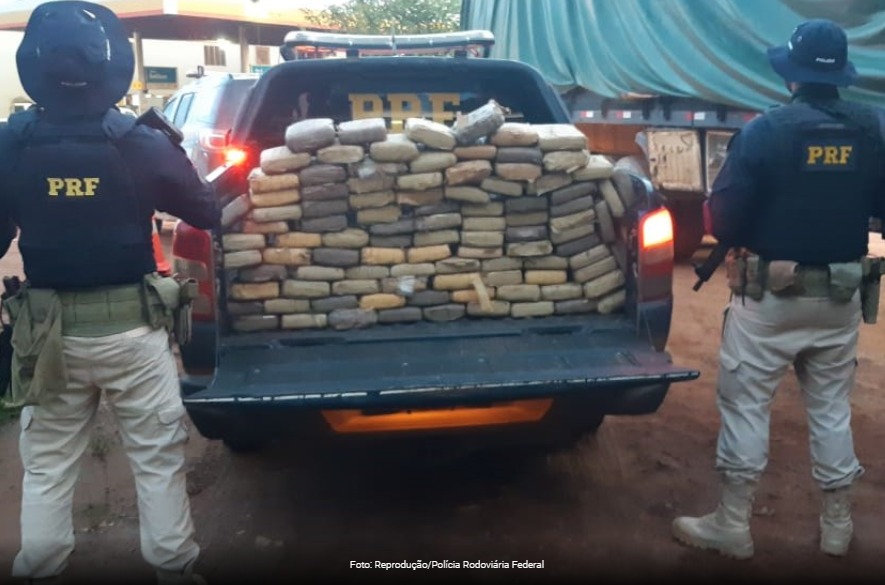 Carregamento de 104 kg de drogas é apreendido em Uruará