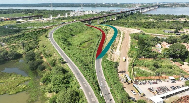 Desvio no acesso à ponte começa dia 3 de agosto e vai durar quase um ano