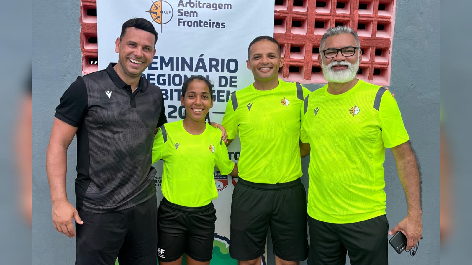 Árbitros de Marabá participam de seminário da CBF em Belém