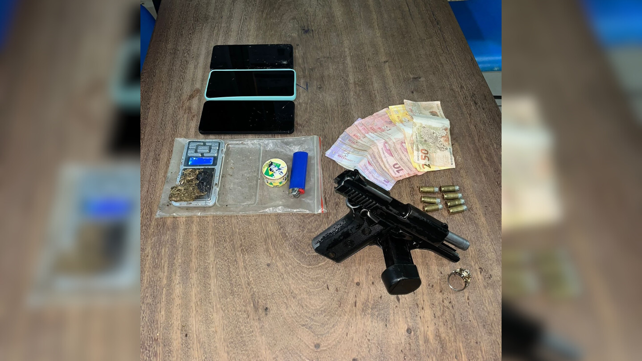 PM prende quatro e impede assalto em residência de Tucuruí