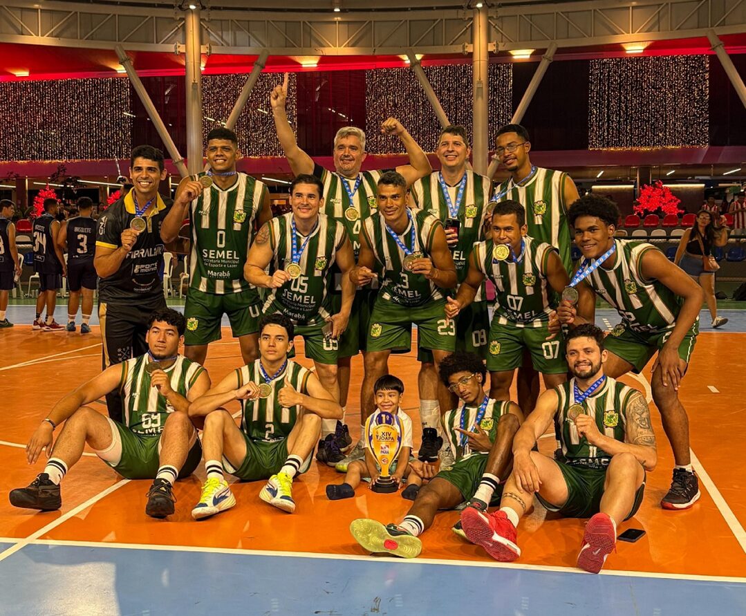 Marabá é campeão masculino nos Jogos Abertos do Pará