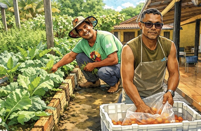 Alessandro e Alex, dois caminhos de recomeço na Chácara Emaús