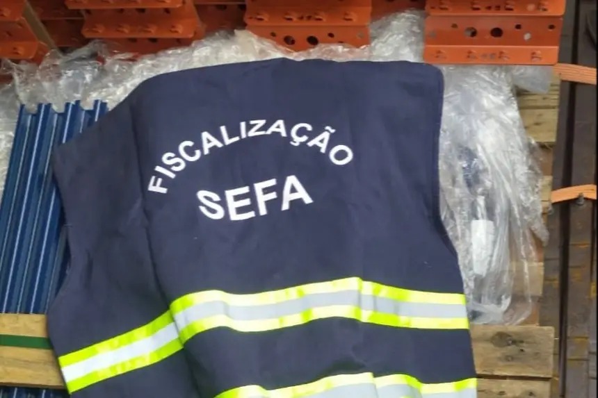 Sefa apreende carga de materiais de construção avaliada em R$ 519 mil em Marabá