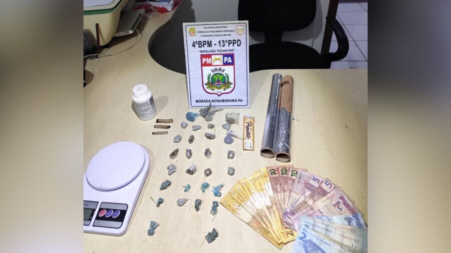 Adolescente indica ‘boca de fumo’ e traficante é preso em Marabá