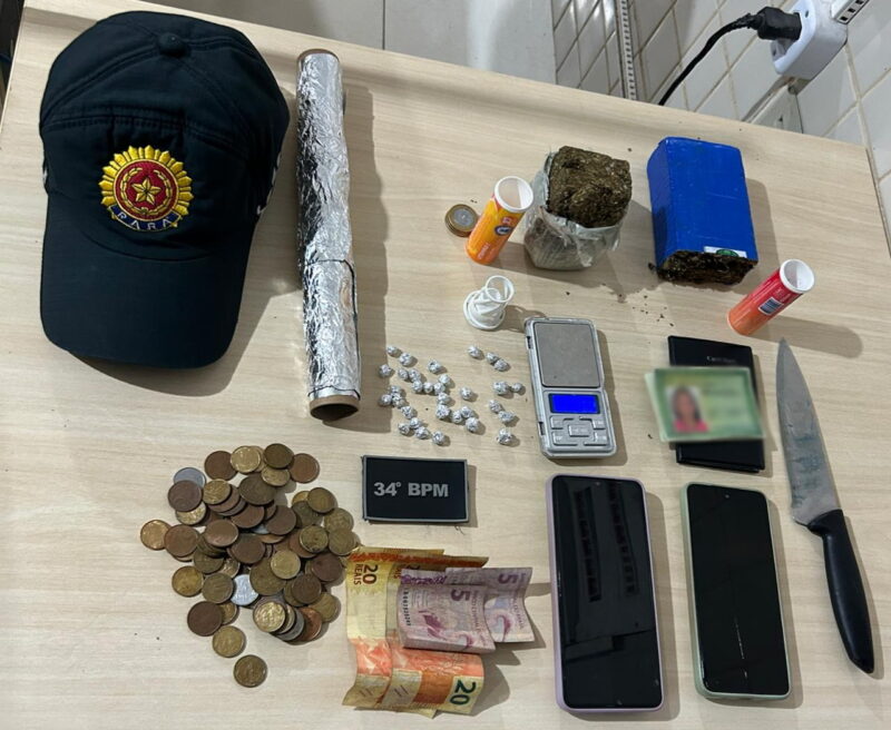 Suspeitas de tráfico de drogas são presas no Bela Vista