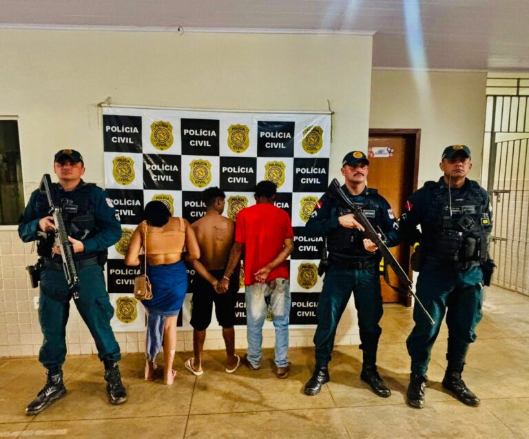 Irmãos são presos por tráfico de drogas em Eldorado do Carajás