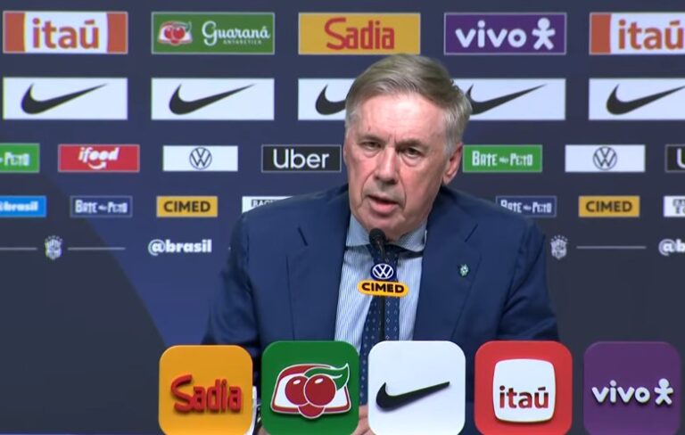 Ancelotti faz última convocação antes da lista final sem Neymar