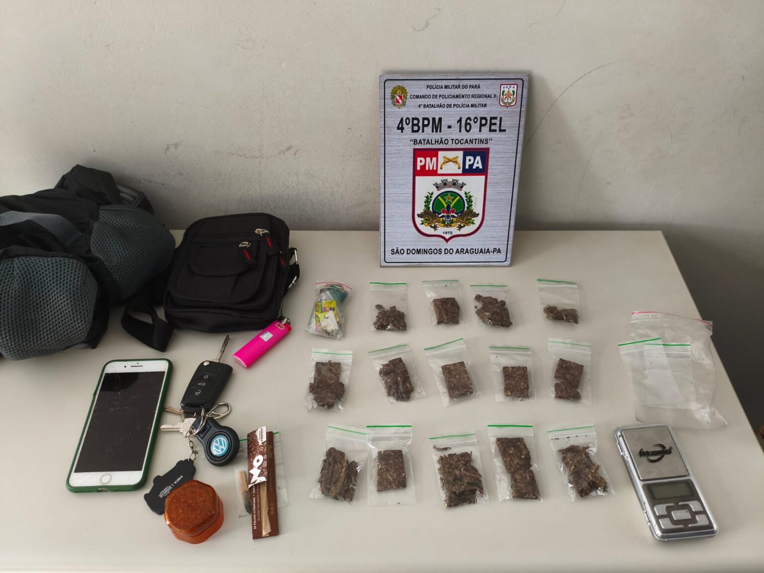 Denúncia em São Domingos leva um à prisão por tráfico de drogas