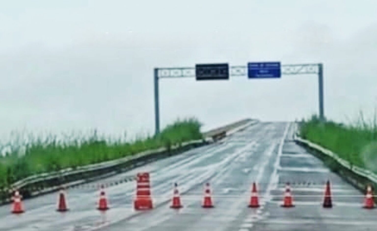 BR-230: Ponte do Araguaia está sob bloqueio total neste feriado e sem data para liberação