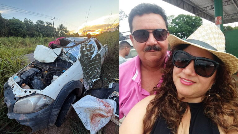 Casal de Belém morre em acidente na PA-263 em Goianésia do Pará
