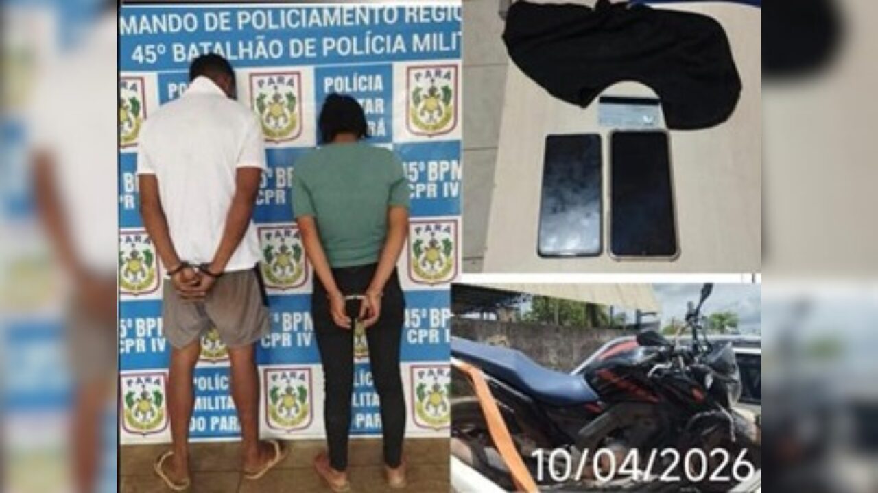 PM prende casal suspeito de roubo e cárcere privado em Tailândia