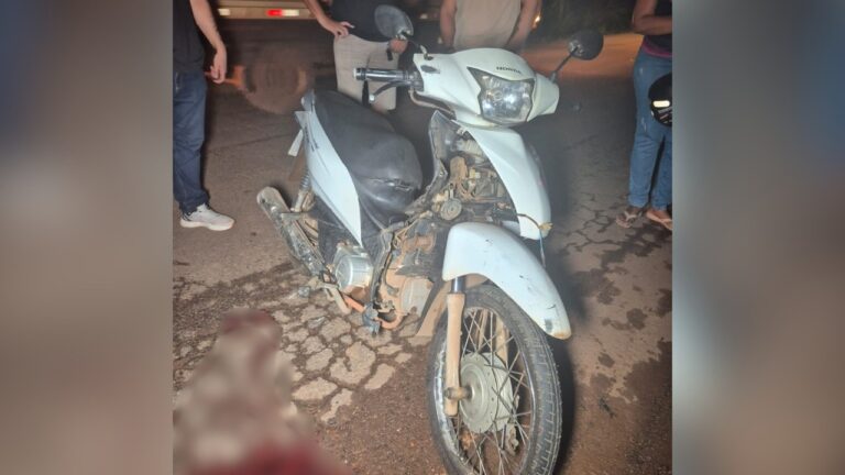 Motociclista morre após colisão em buraco na PA-275