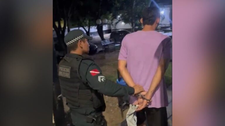 Passageiro de transporte alternativo é flagrado com skank em abordagem policial