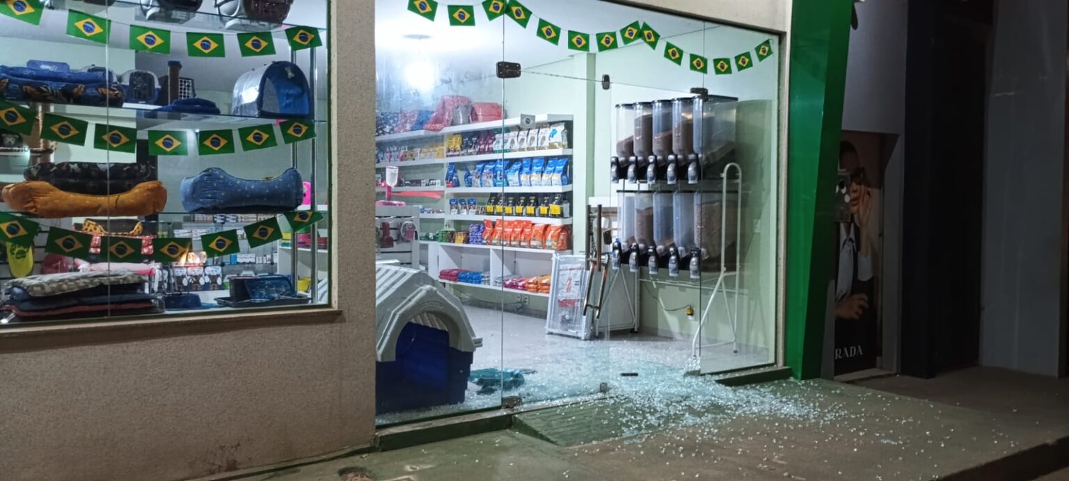 Suspeito de furtar petshop tenta esconder identidade, mas é detido em Marabá