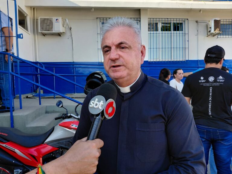 “Todos estamos com o coração muito triste”, diz padre Ademir sobre tragédia