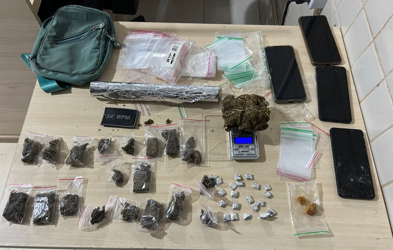 Quatro são presos por suspeita de tráfico de drogas em Marabá