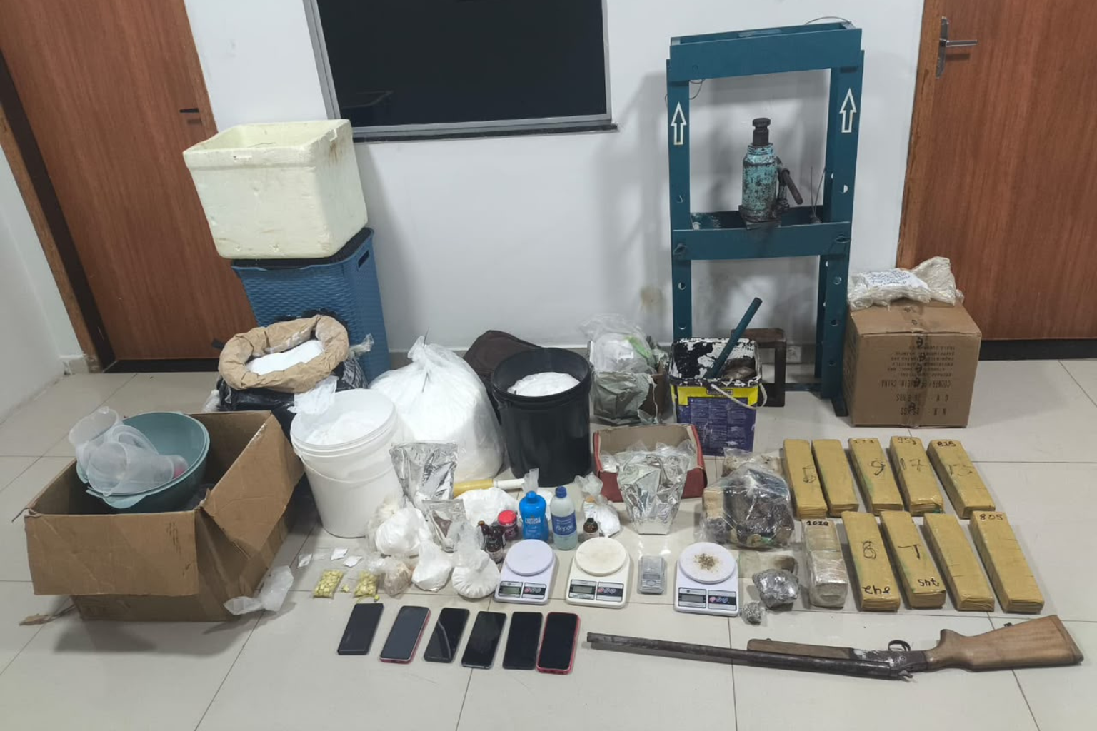 Mais de 95 quilos de drogas são apreendidos em Parauapebas