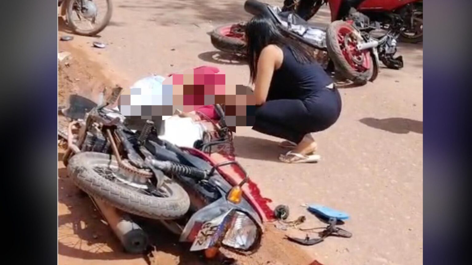Colisão entre motos deixa um morto e um ferido em Novo Repartimento