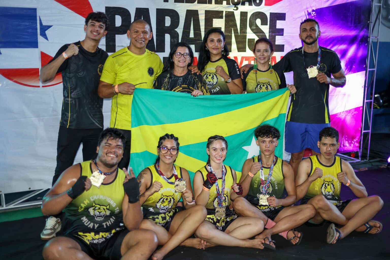 Marabá conquista cinco títulos no Campeonato Paraense de Muaythai