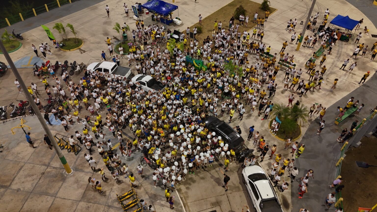Mais de 500 corredores prestam homenagem à Layane, vítima de feminicídio em Marabá