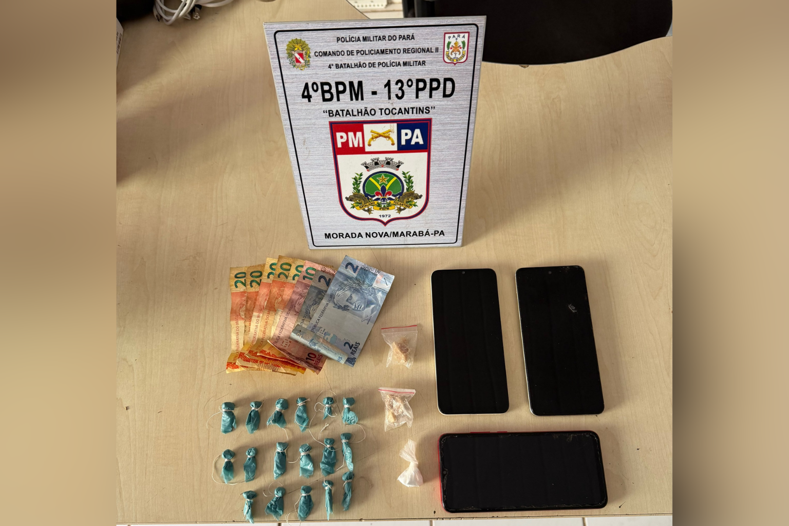 Quinteto acaba na delegacia por suspeita de tráfico de drogas em Morada Nova