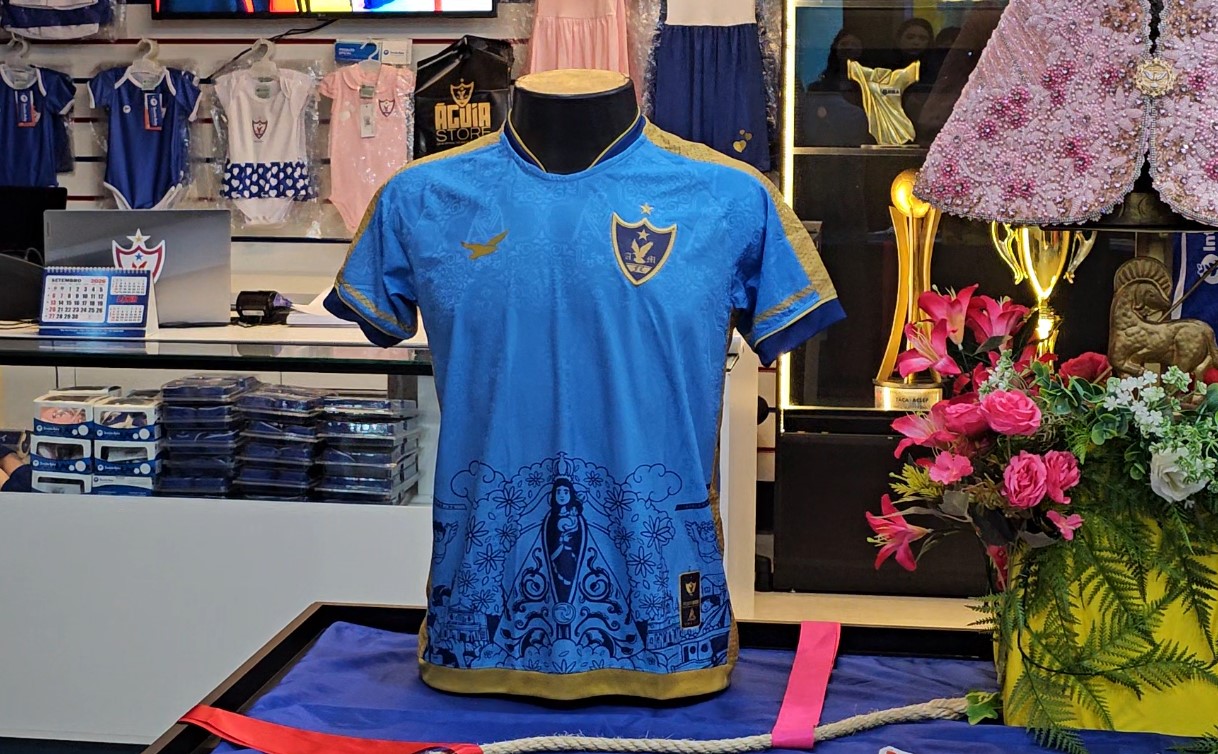 Águia de Marabá lança camisa oficial alusiva ao Círio de Nazaré
